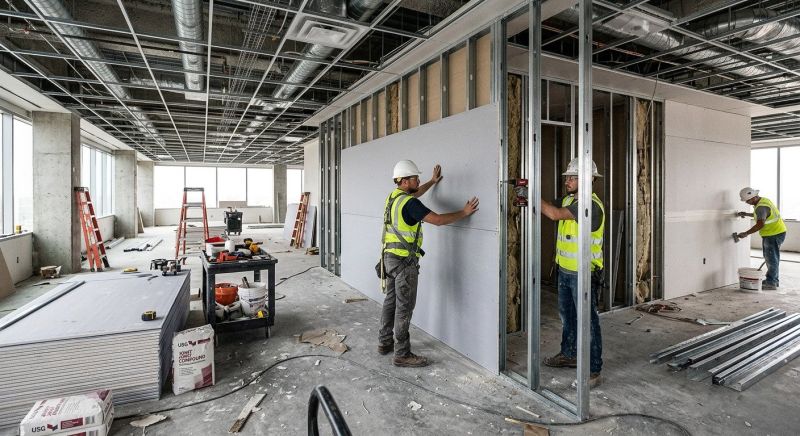 Commercial Drywall Installation in Longmont, CO