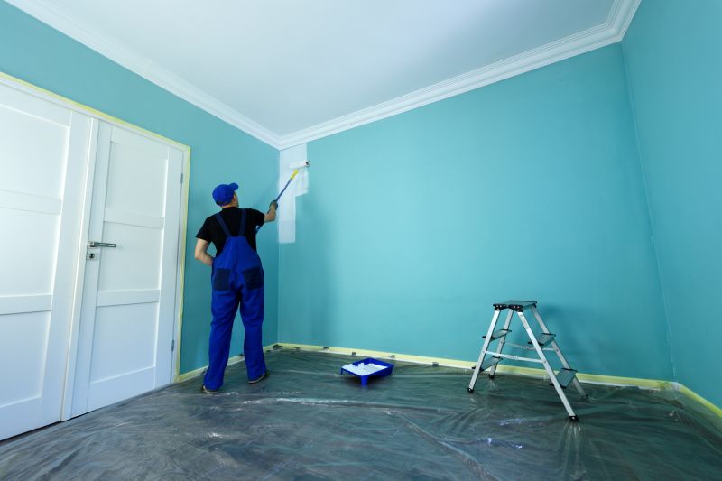Stucco Ceiling Painting in Kansas City, KS