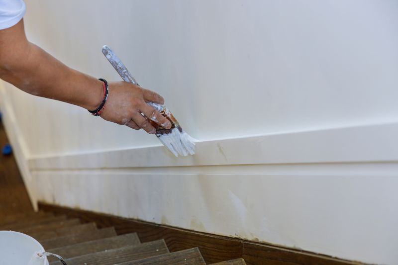 Basement Stairs Painting in Wilmington, NC