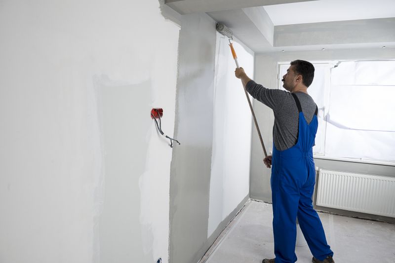Basement Wall Painting in Wilmington, NC