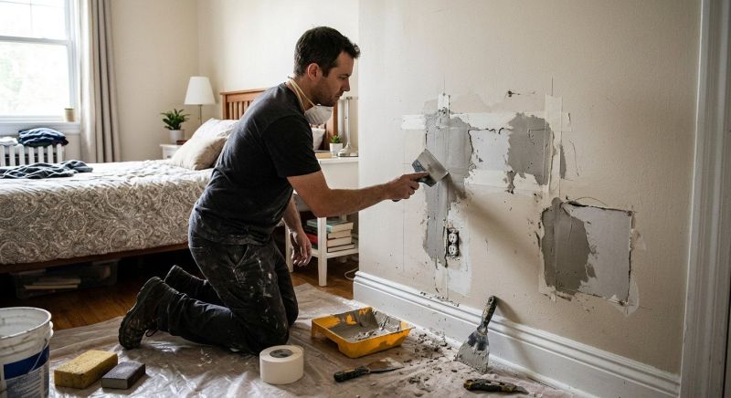 Bedroom Ceiling Repair in Kansas City, KS