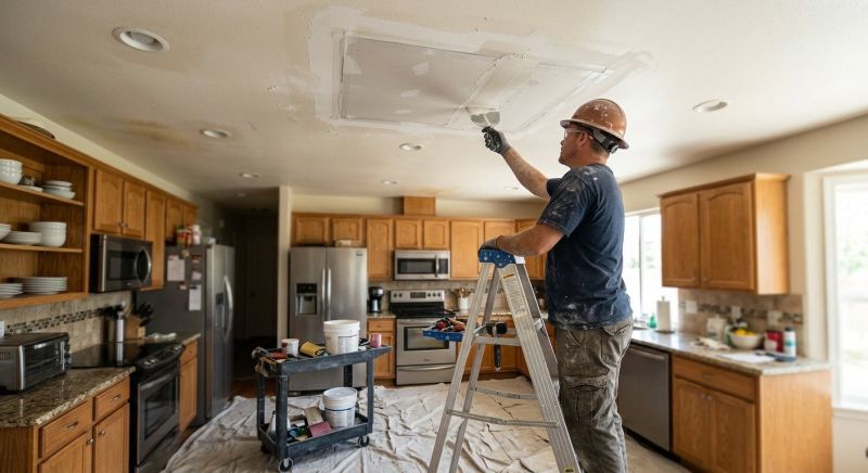 Ceiling Crack Repair in Kansas City, KS