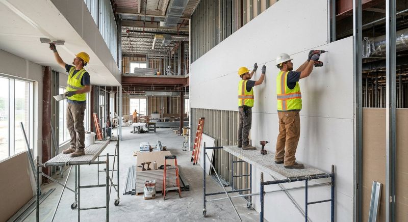 Commercial Drywall Renovation in Longmont, CO