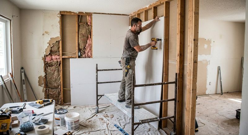 Drywall Renovation in Conroe, TX