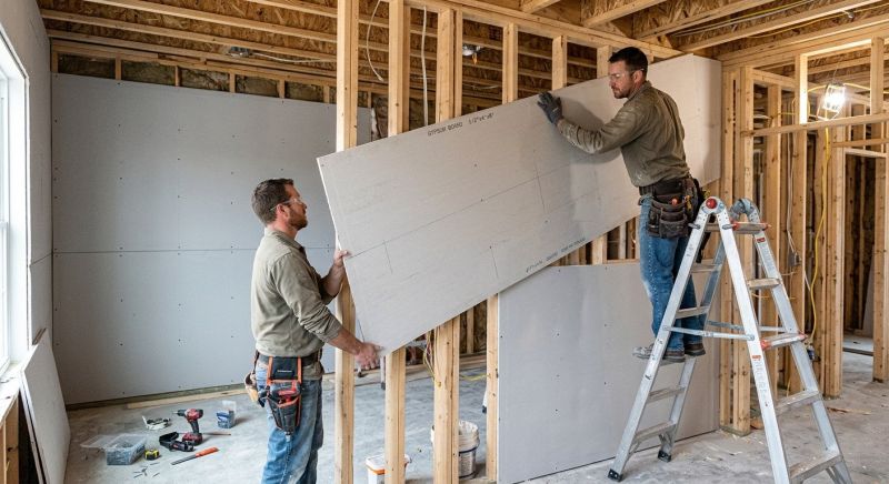 Garage Wallboard Installation in Denver County, CO