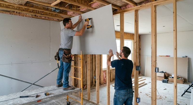 House Drywall Installation in Denver, CO