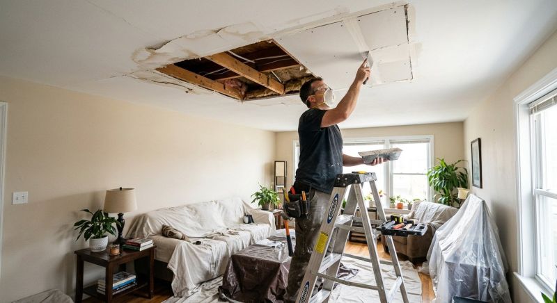 Kitchen Ceiling Repair in Conroe, TX