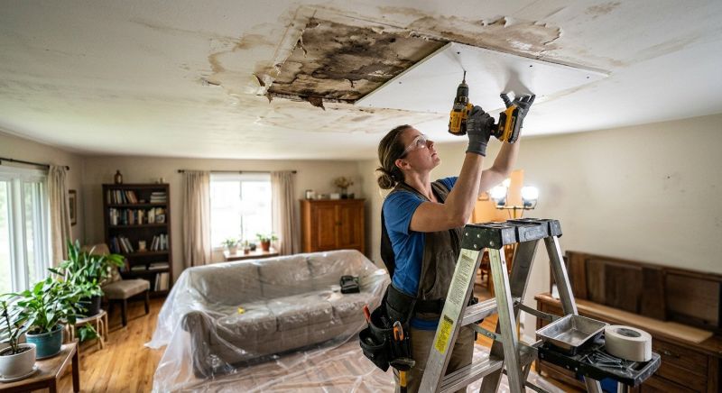 Kitchen Ceiling Repair in Wilmington, NC