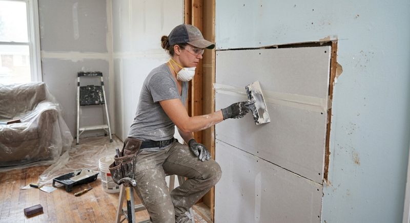 Kitchen Drywall Installation in Kansas City, KS