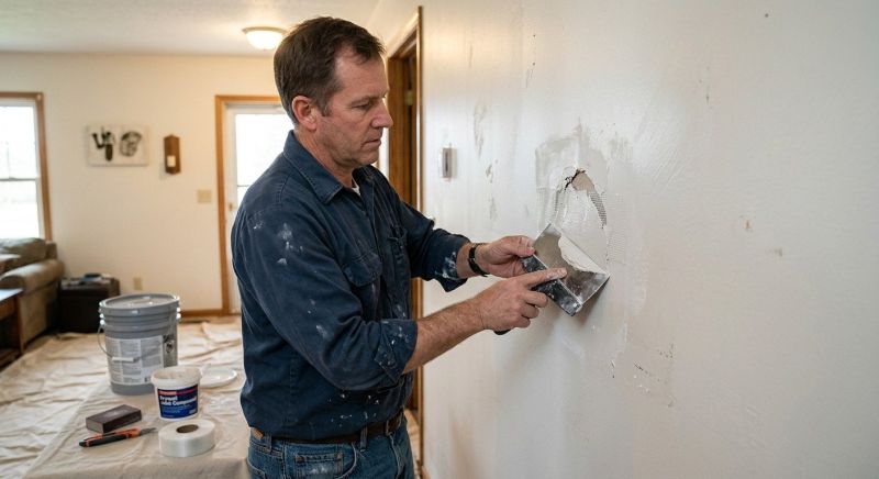 Kitchen Drywall Repair in Wilmington, NC