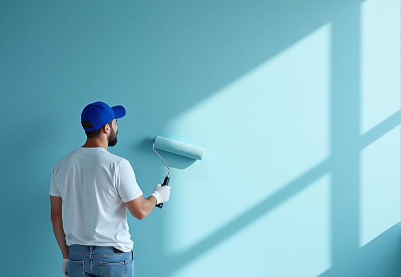 Living Room Painting in Wilmington, NC