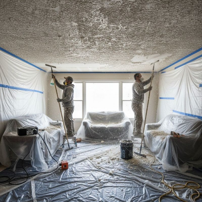 Textured Ceiling Removal in Waco, TX