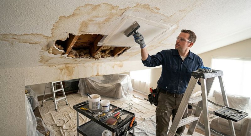 Wall Damage Repair in Kansas City, KS