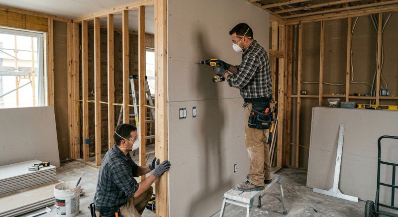 Wallboard Installation Service in Wilmington, NC